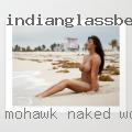 Mohawk naked woman